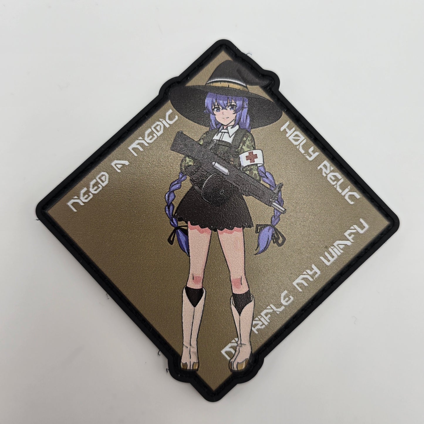 Roxy Medic velcro patches