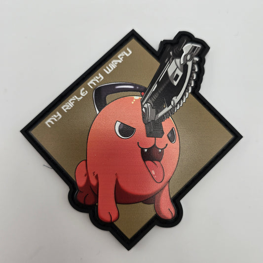 Pochita Gears velcro patches