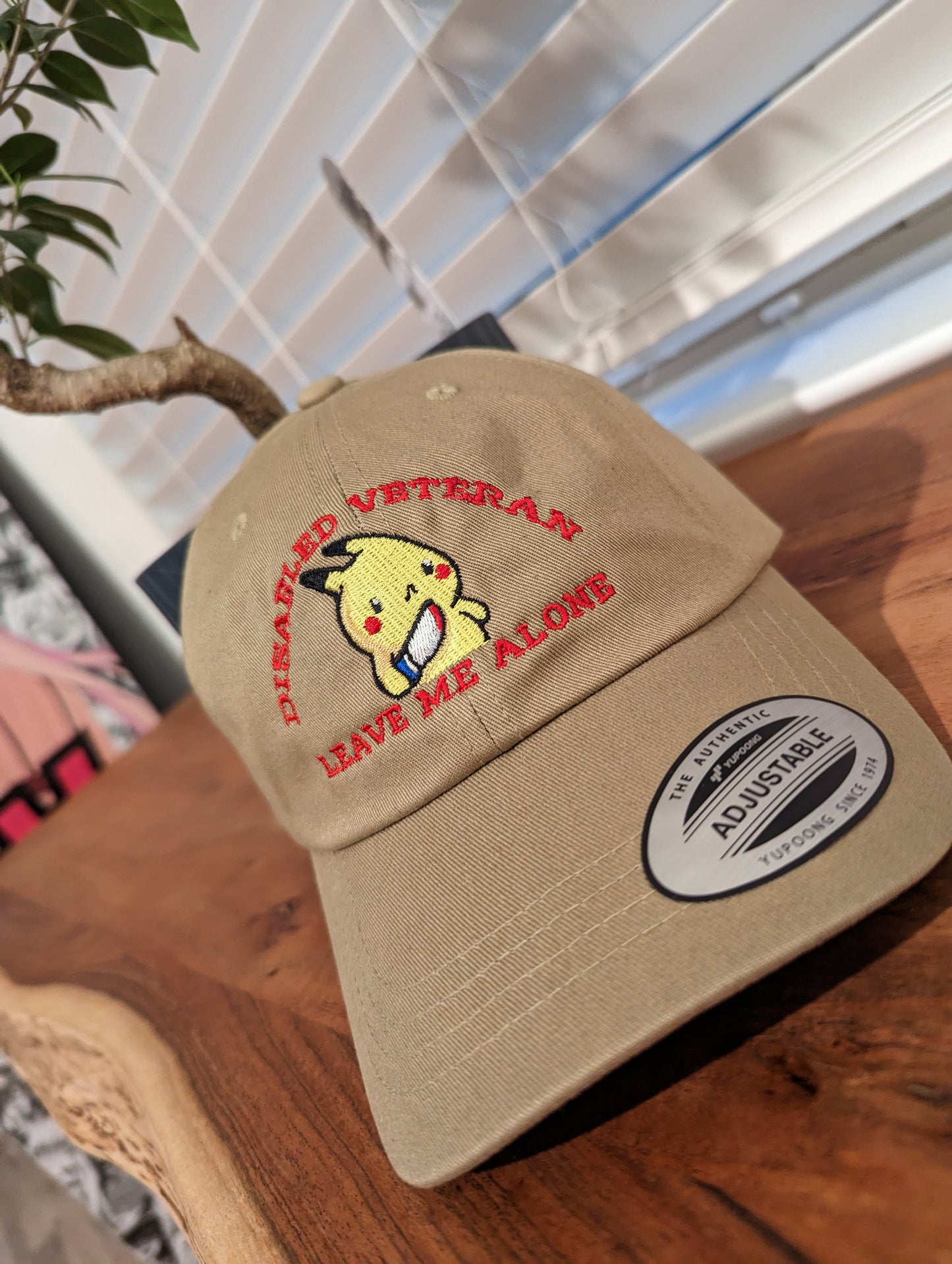 Disable Vet-Chu dad Hat (made to order)