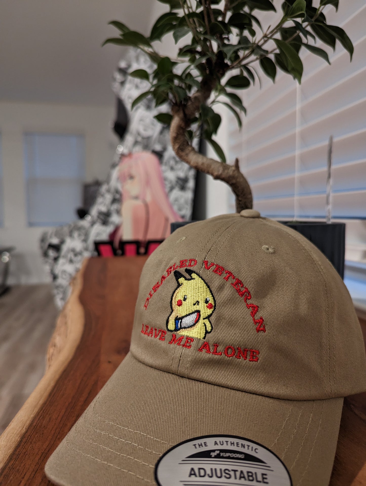 Disable Vet-Chu dad Hat (made to order)