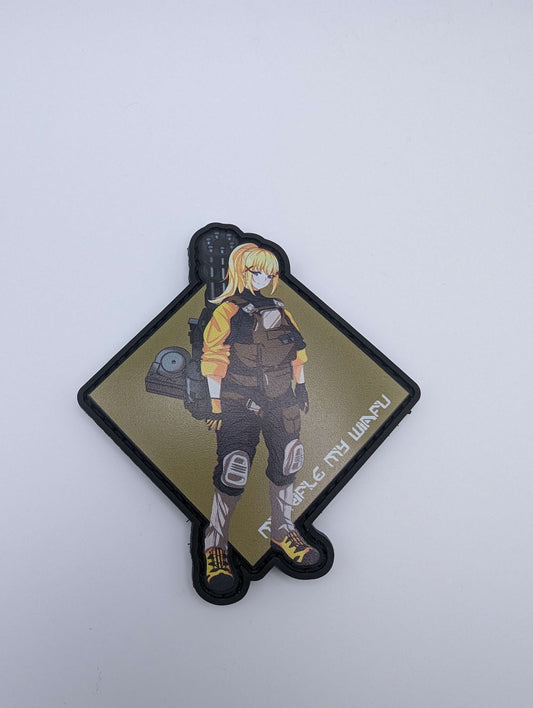 Darkness velcro patches