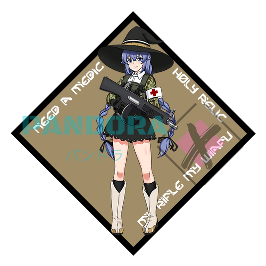 Roxy Medic velcro patches