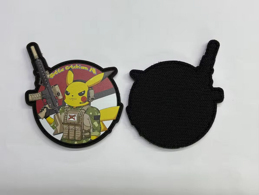 Pikachu Tactical velcro patches