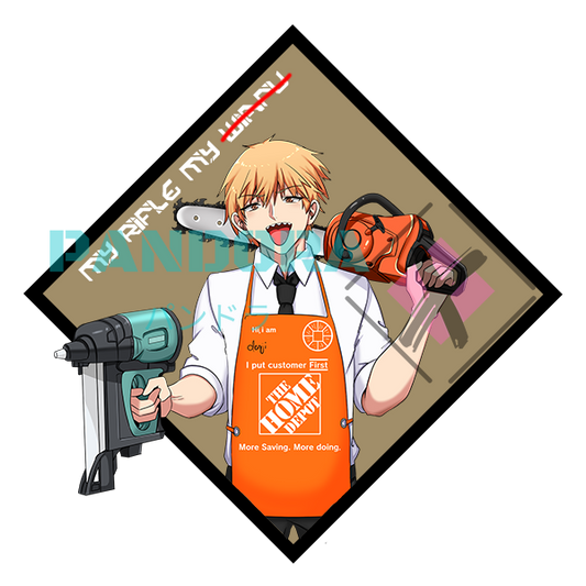Denji HD velcro patches