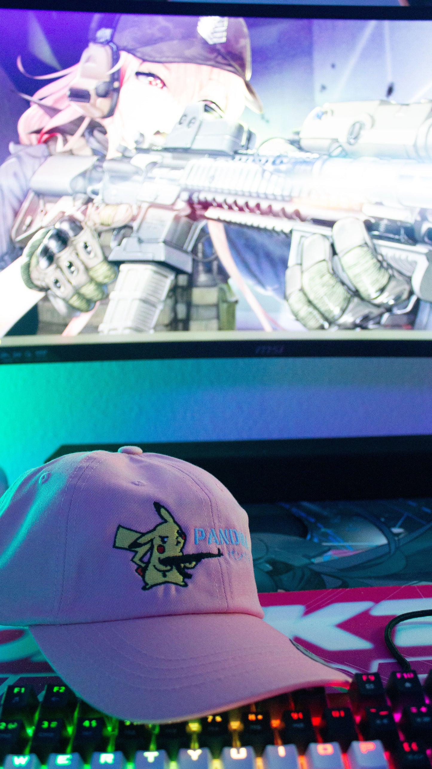 Pika Pew Dad Hat