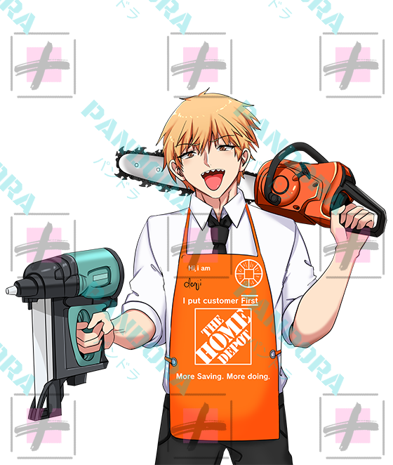 Die Cut home depo guy